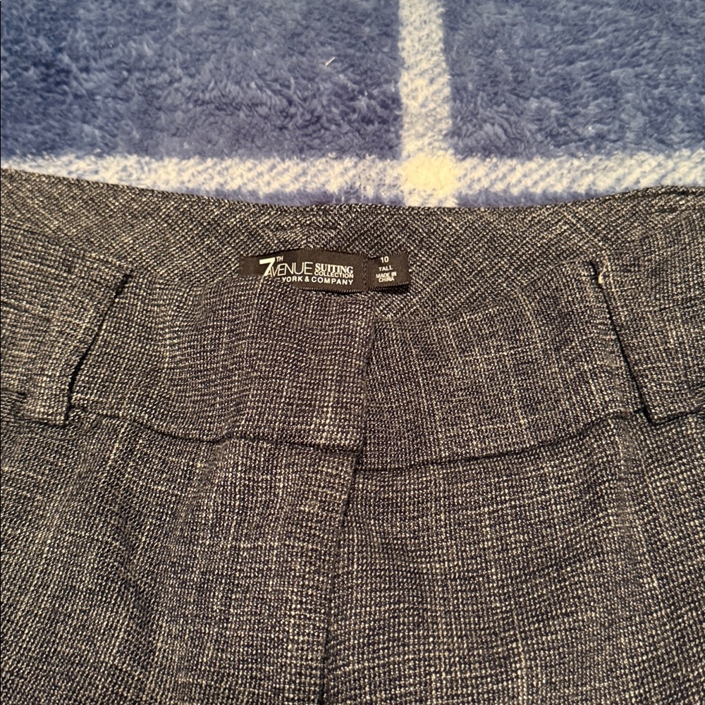 Avenue Navy Suit Pants